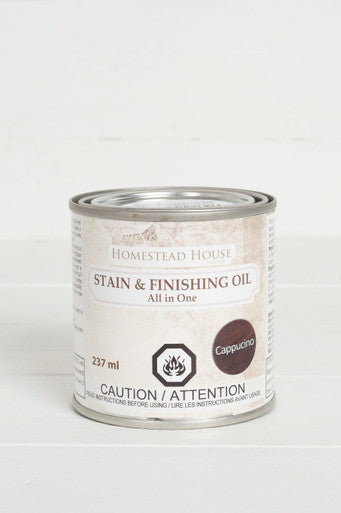 Stain & Finishing Oil 237ml - Cappuccino