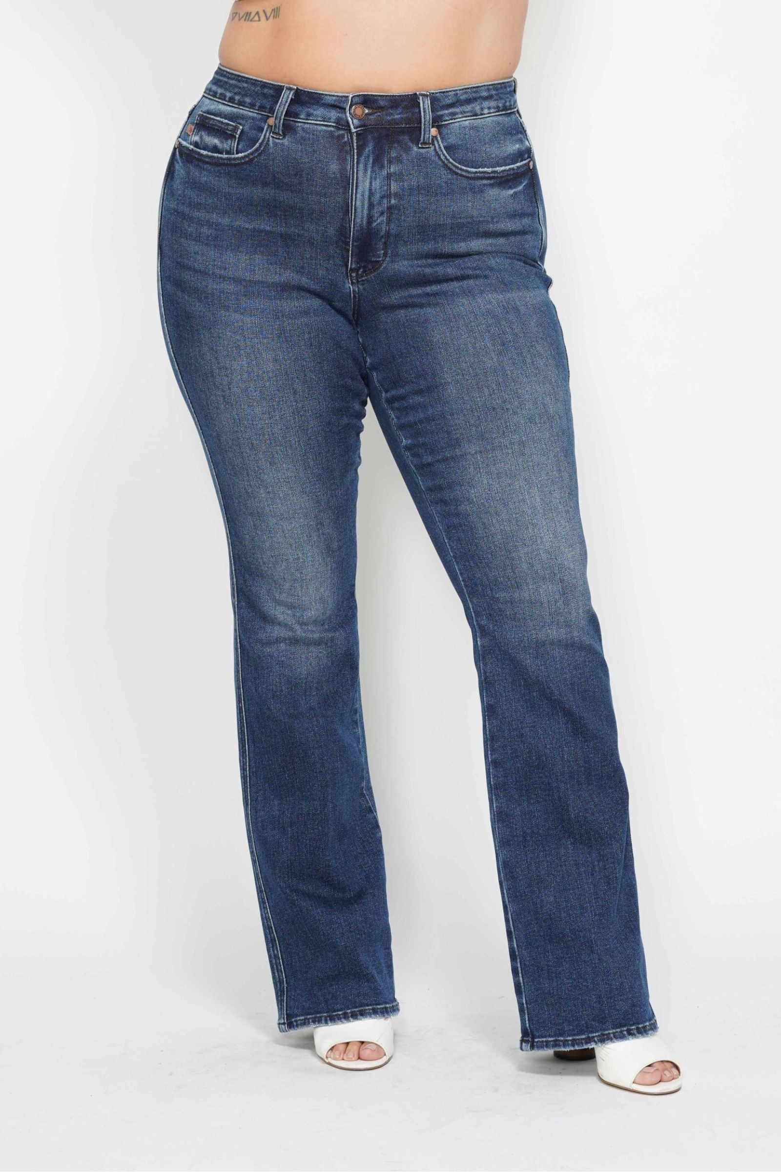 Tummy Control Boot Cut (S-R-L inseam) - Plus