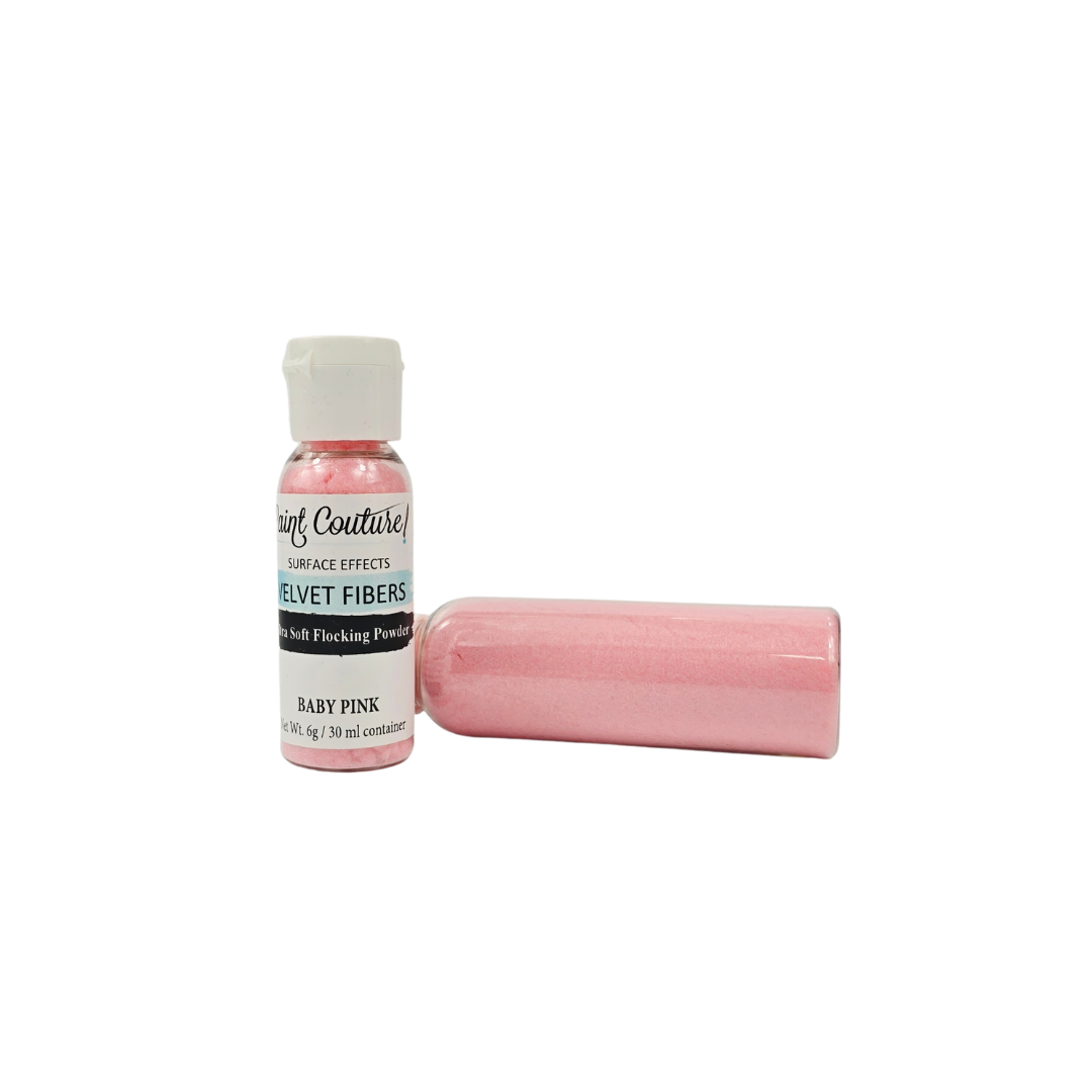 Baby Pink Velvet Fibers - Paint Couture