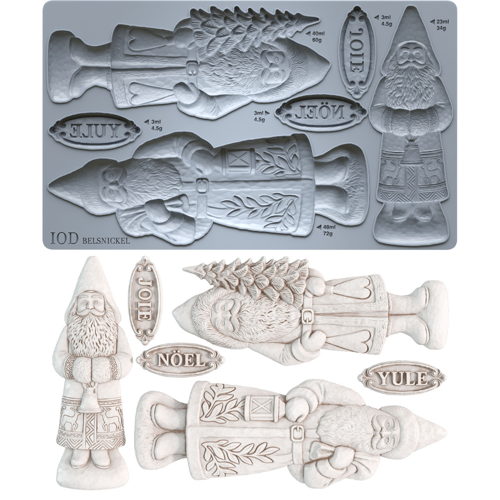 Belsnickel 6x10 IOD Decor Mould™