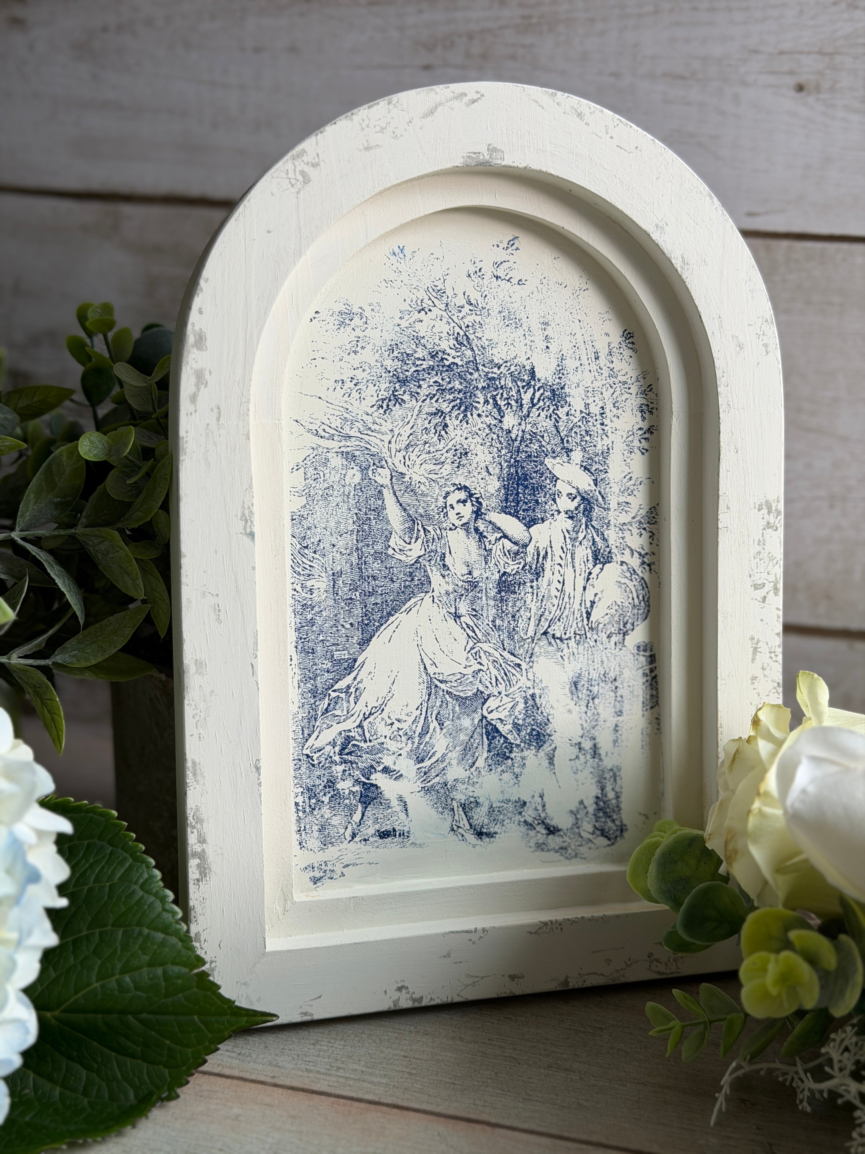 7x10 ARCHED - IOD Wood Gallery Blank