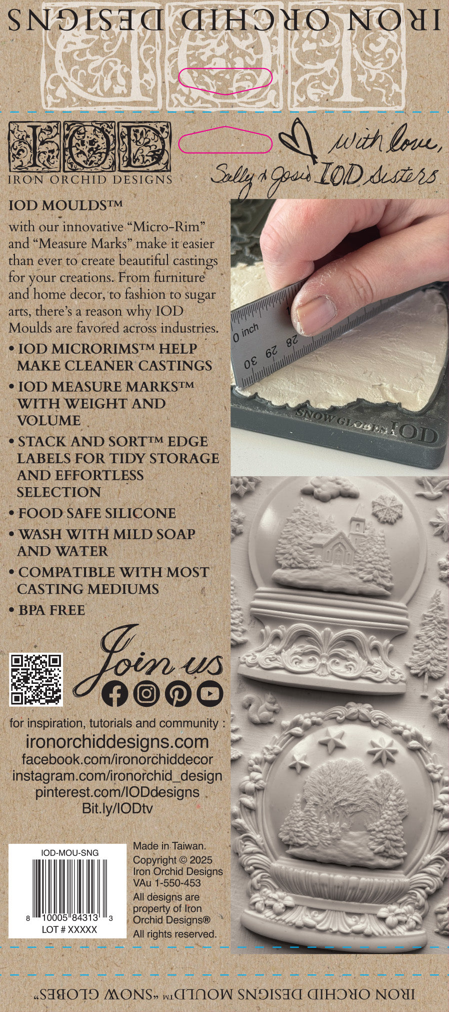 Snow Globes 6×10 Decor Moulds™