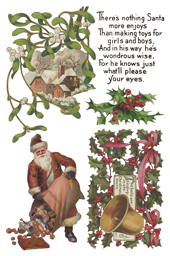 Christmas Joy 8x12 IOD Transfer