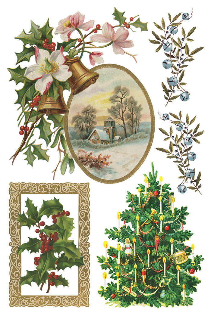 Christmas Joy 8x12 IOD Transfer