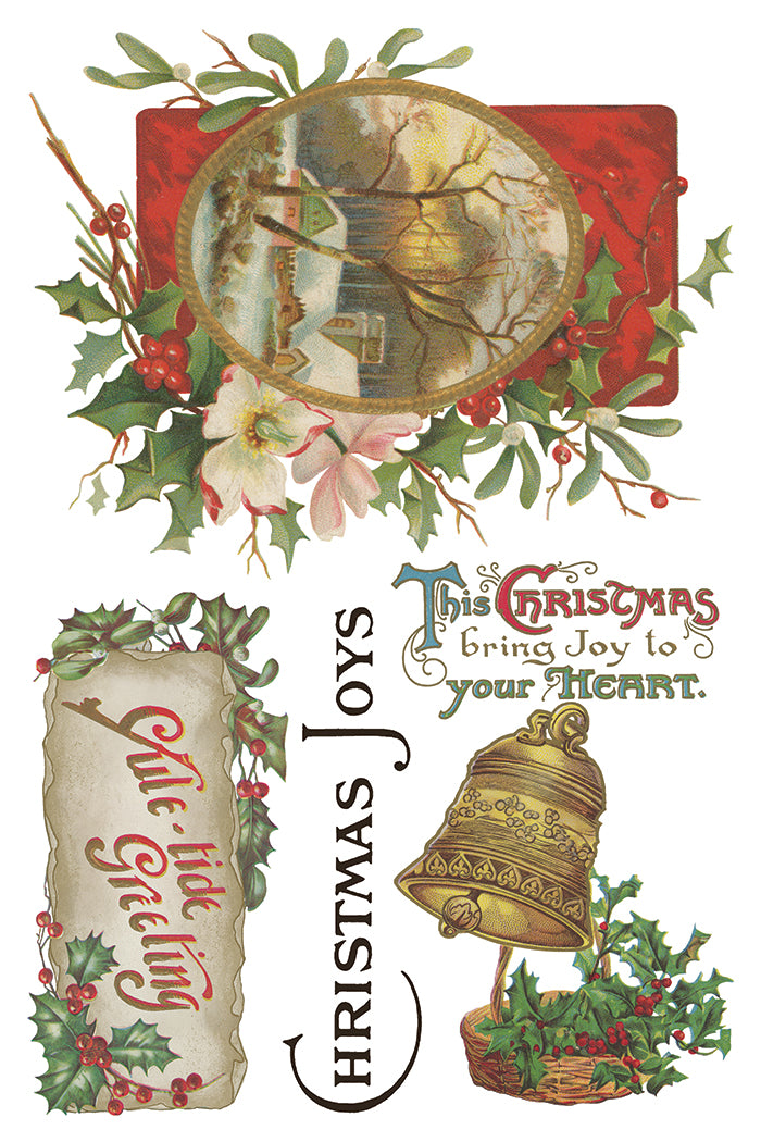 Christmas Joy 8x12 IOD Transfer