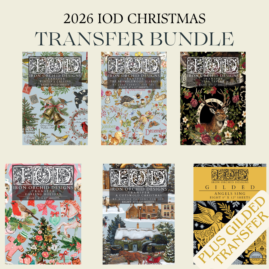 Transfer Bundle w/Gilded Foil Transfer - 2026 IOD Christmas