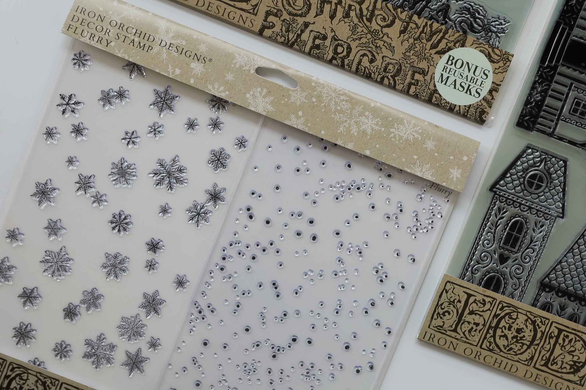 Flurry 12×12 IOD STAMP™
