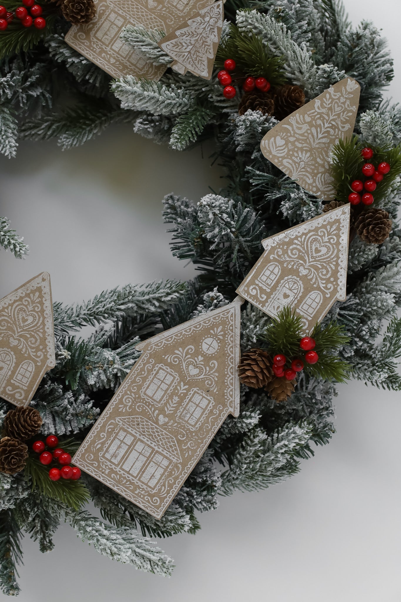 Gingerbread Lane 12×12 IOD STAMP™