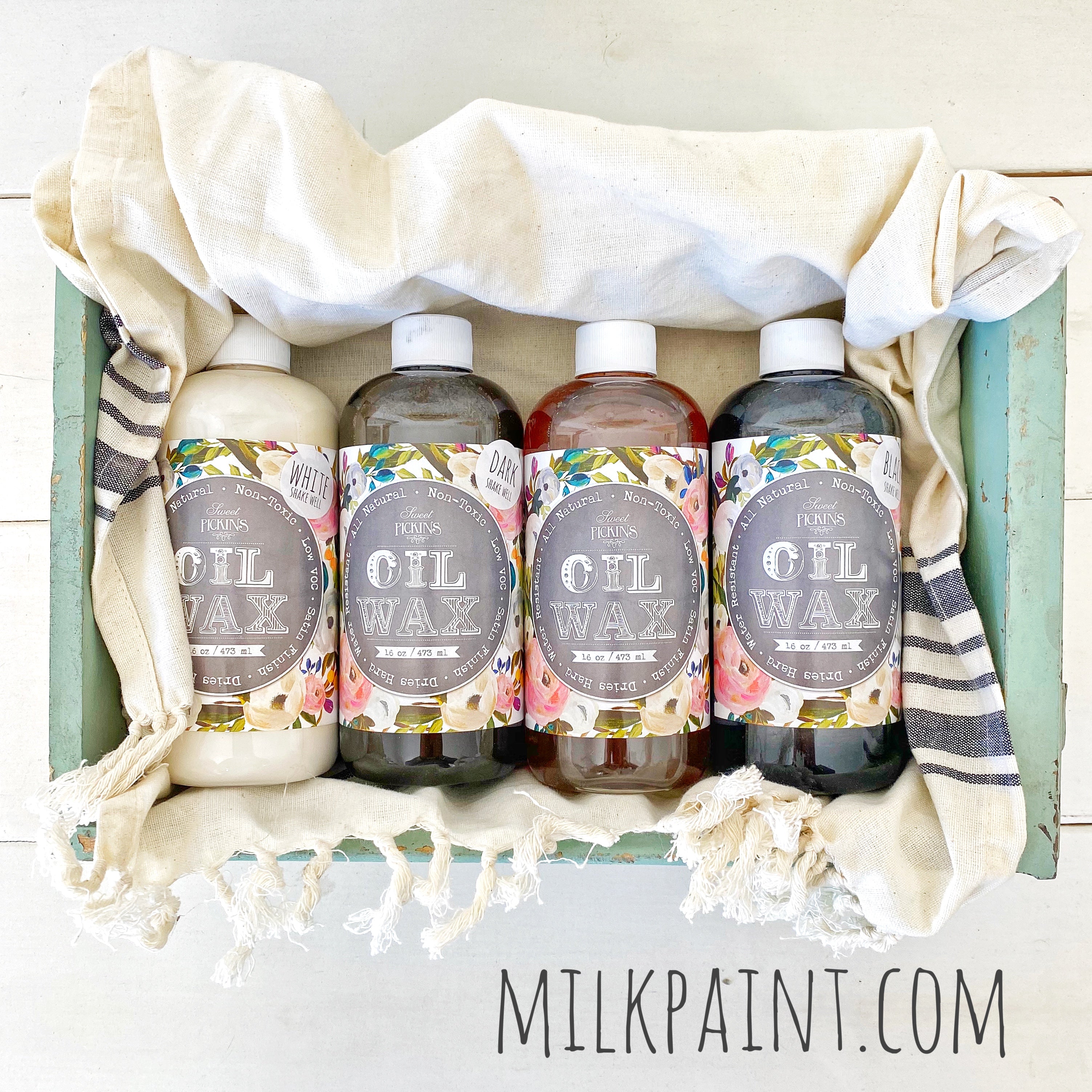 oil wax - dark (brown)