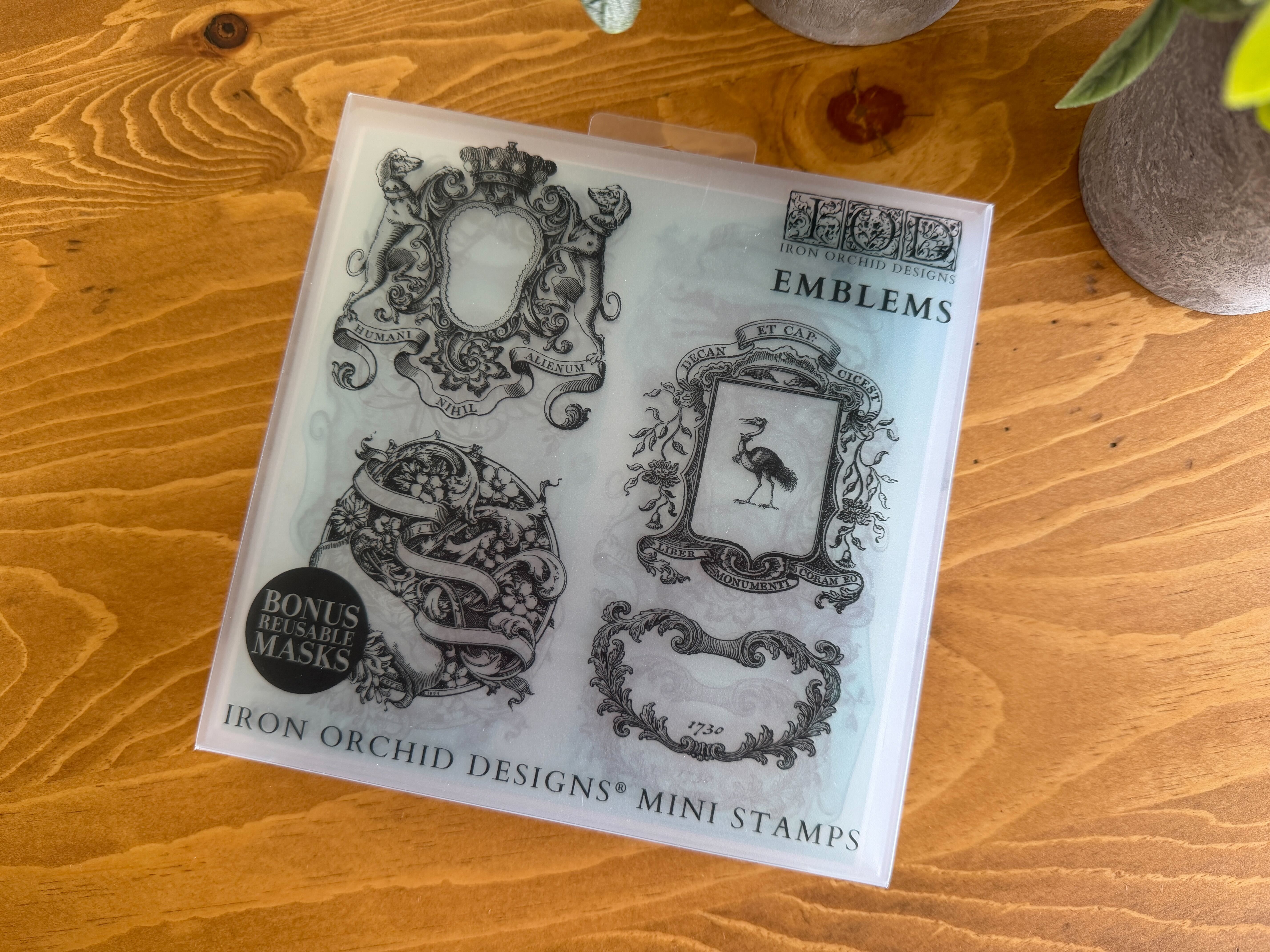 Emblems 6x6 IOD STAMP™ Set