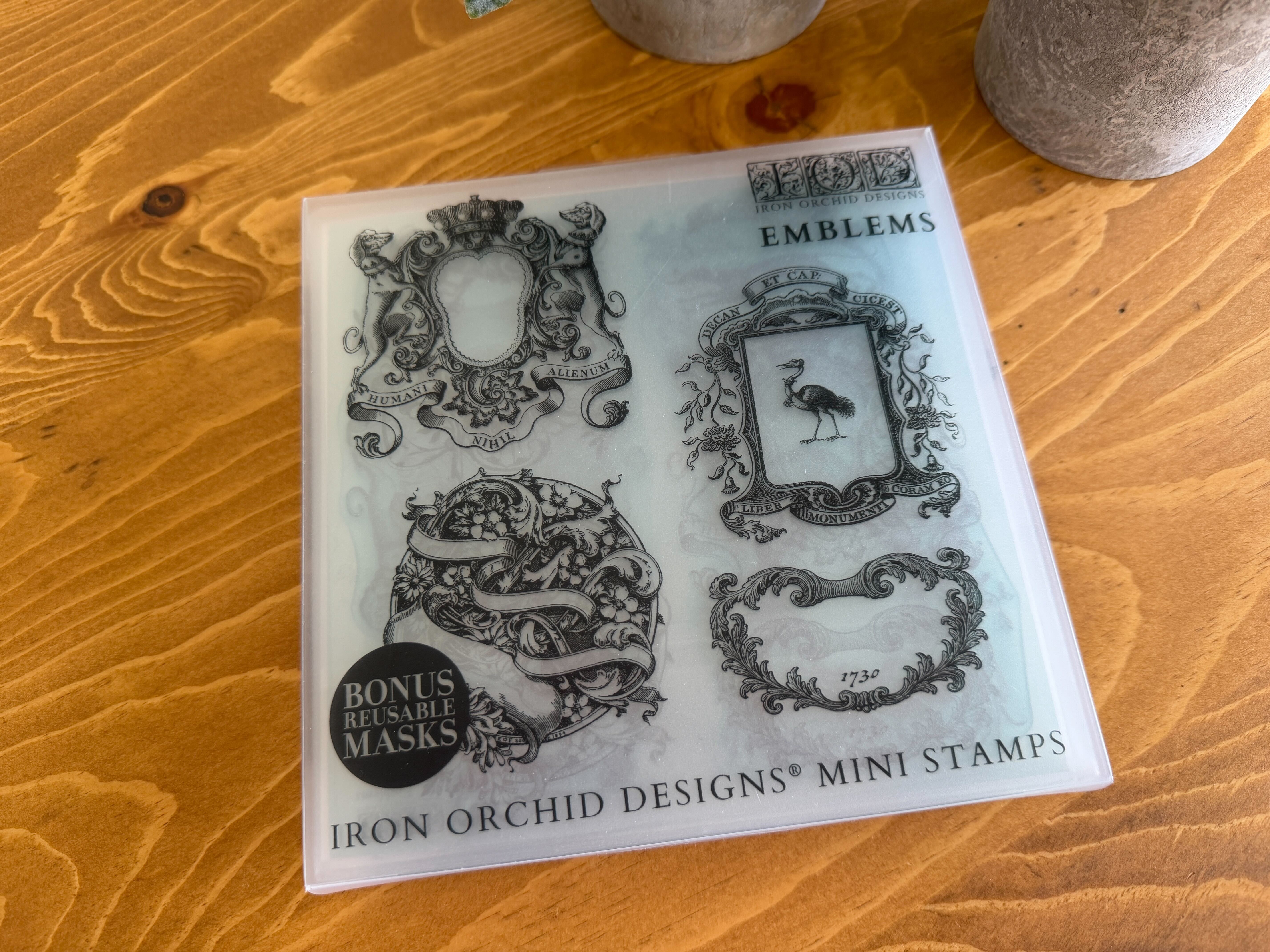 Emblems 6x6 IOD STAMP™ Set