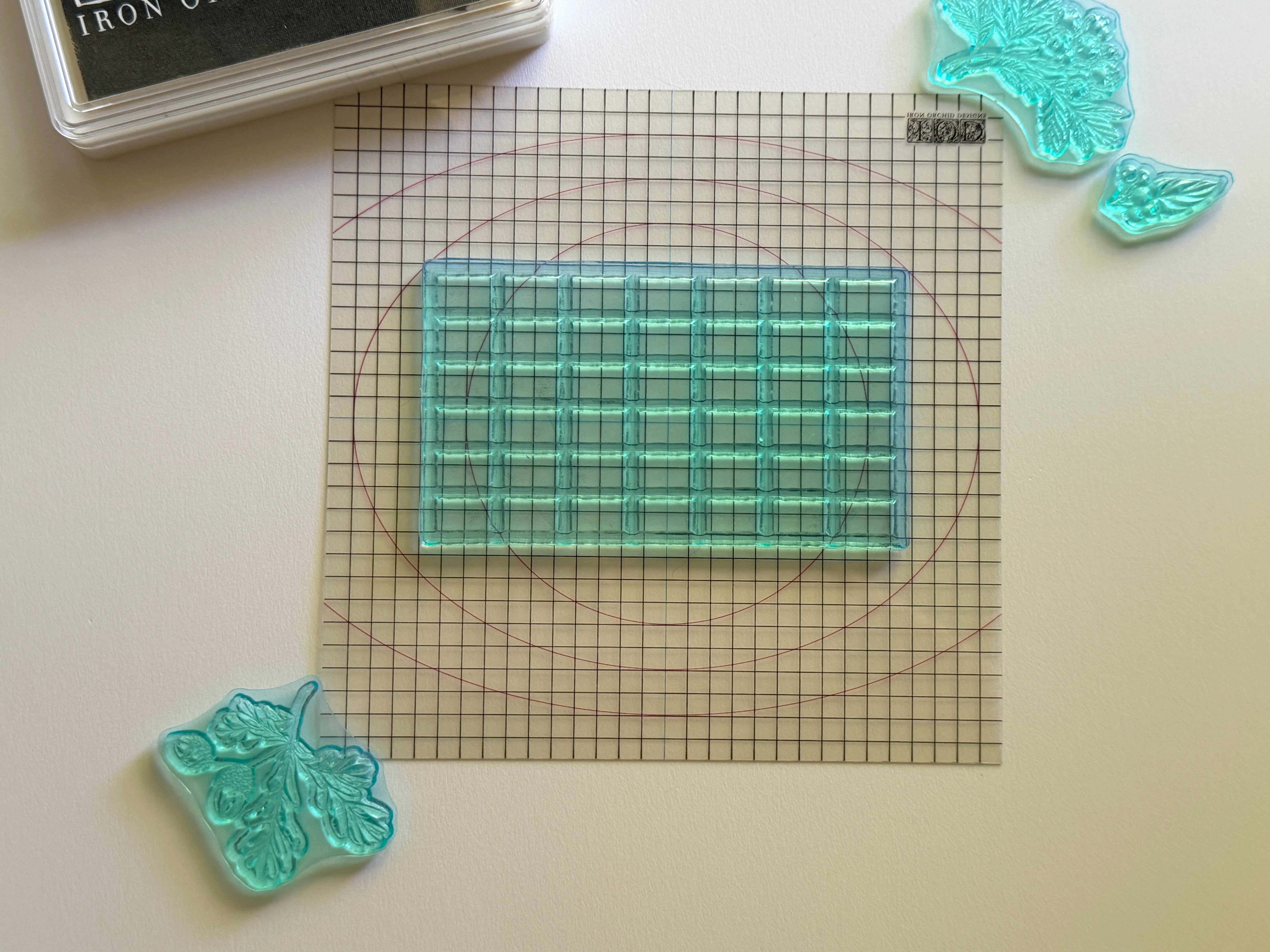 Mini Thin Mount | 6" x 5" with 5mm Grid