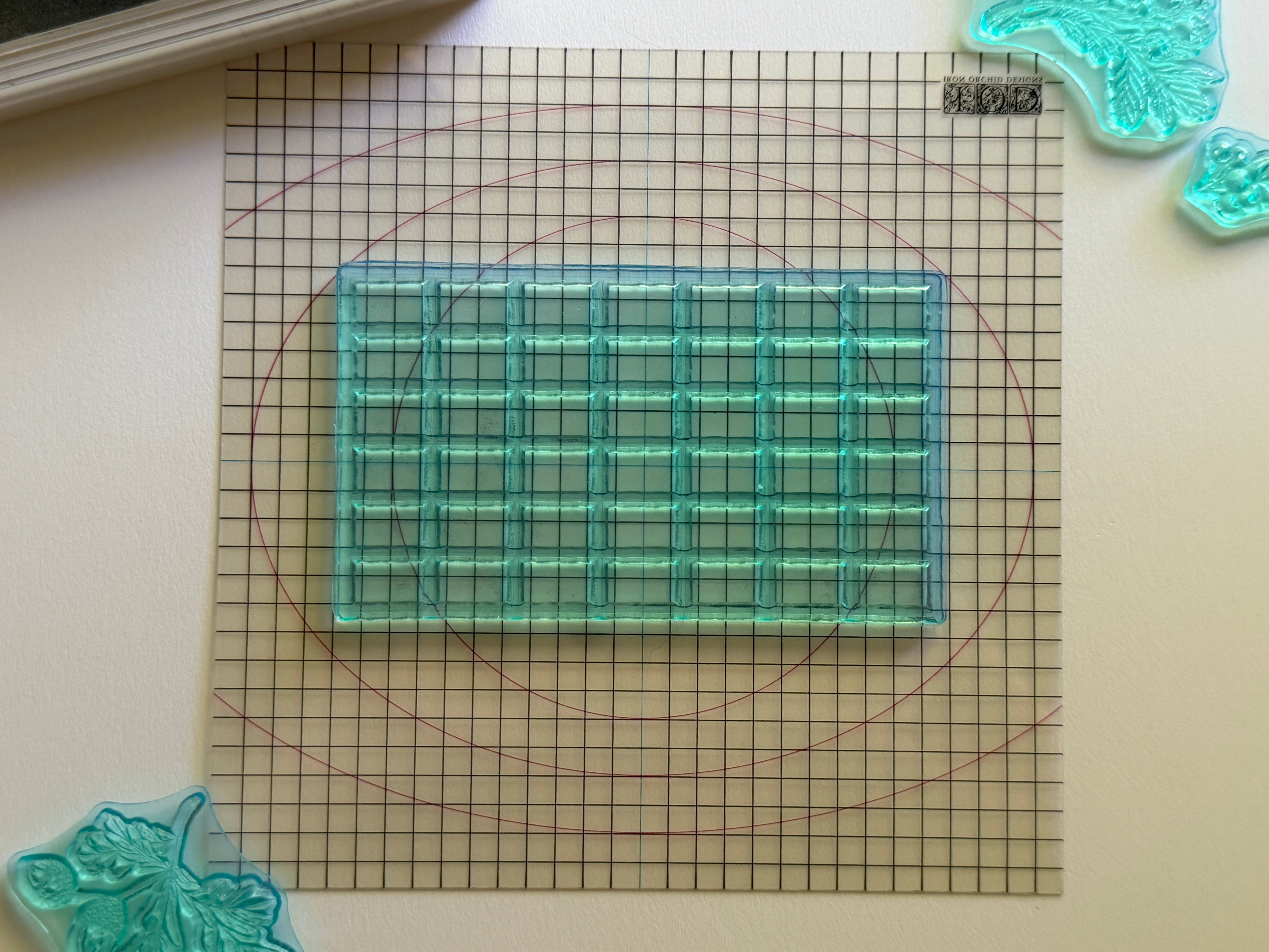 Mini Thin Mount | 6" x 5" with 5mm Grid