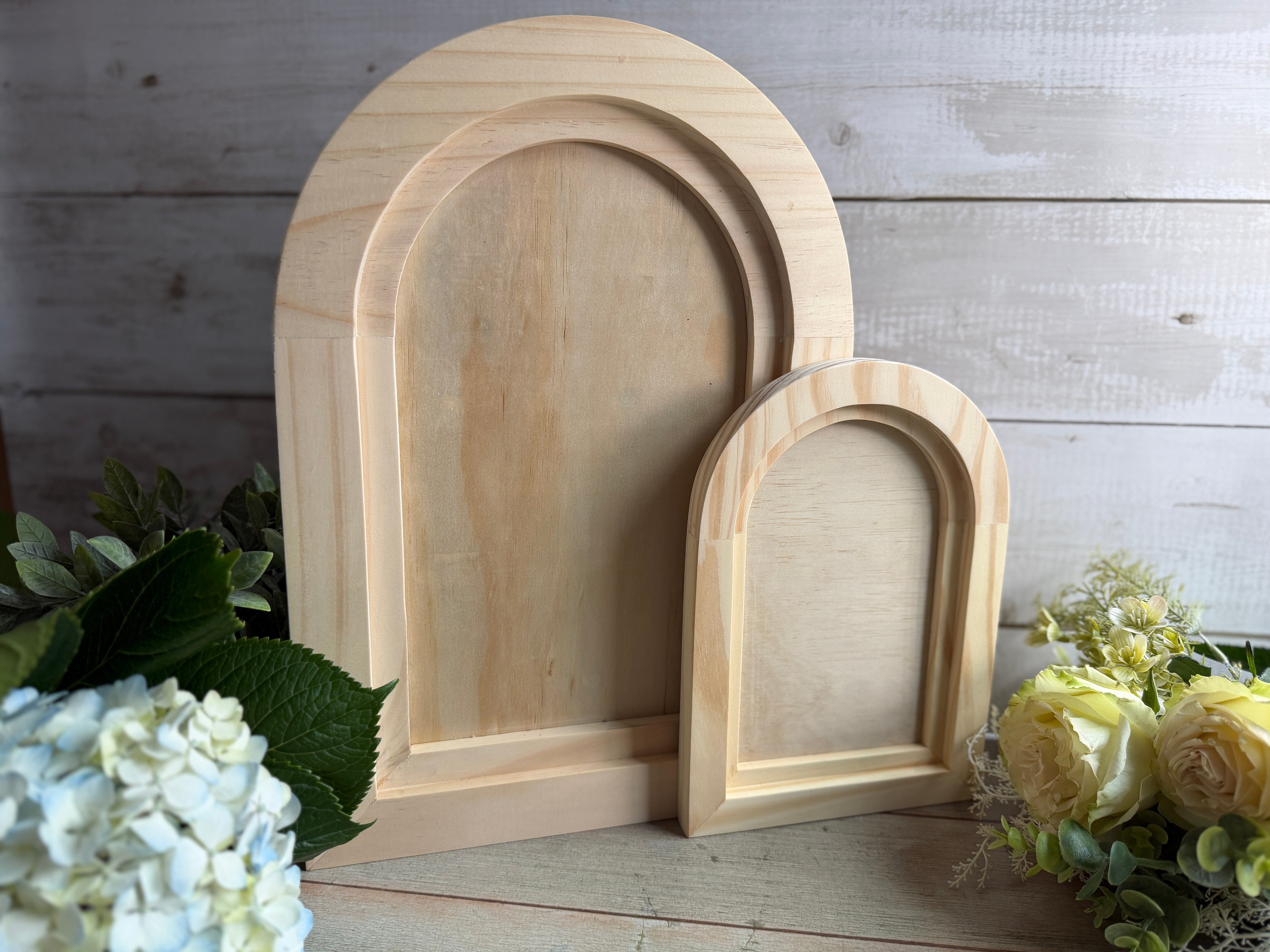 7x10 ARCHED - IOD Wood Gallery Blank