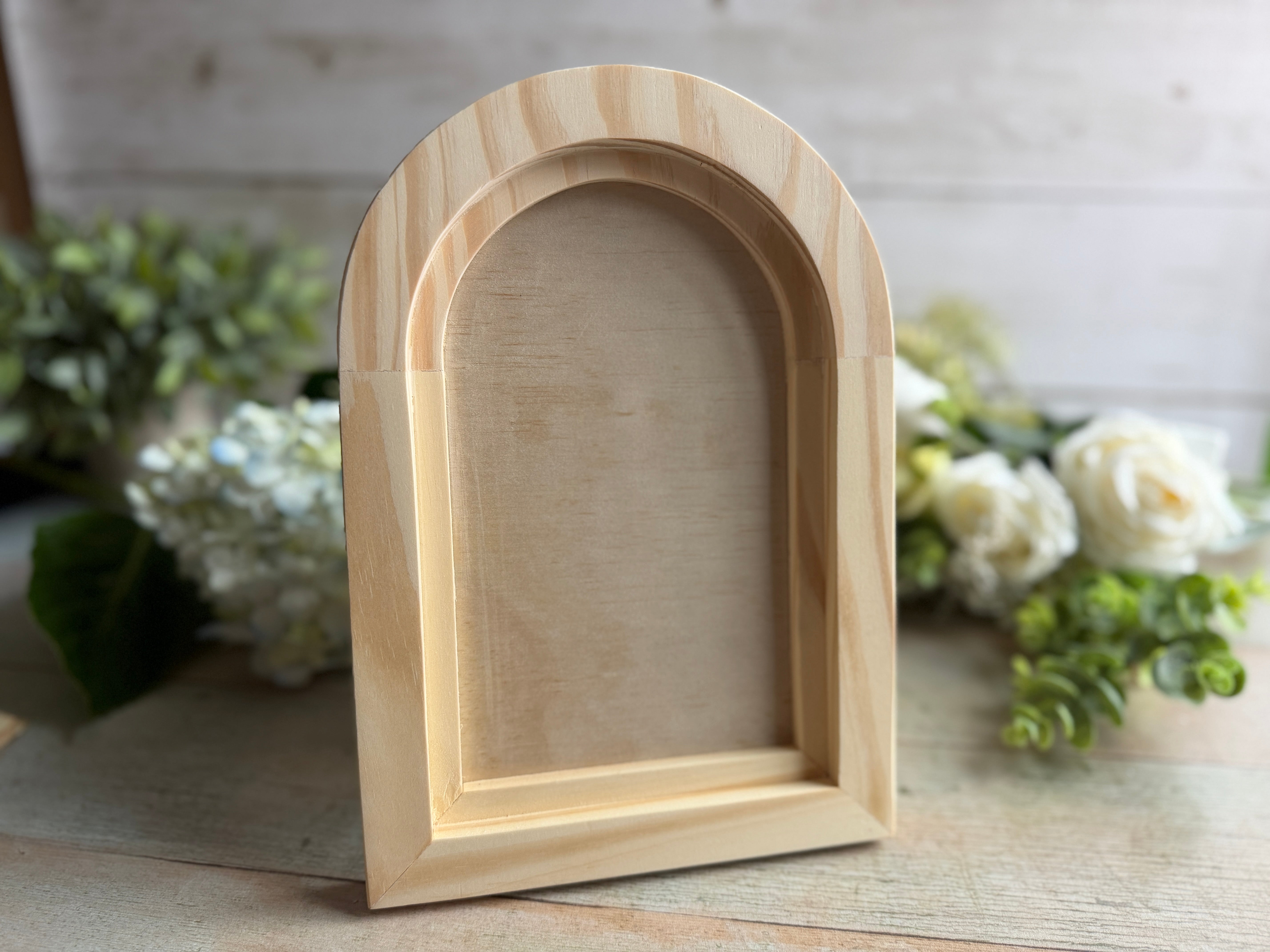 7x10 ARCHED - IOD Wood Gallery Blank