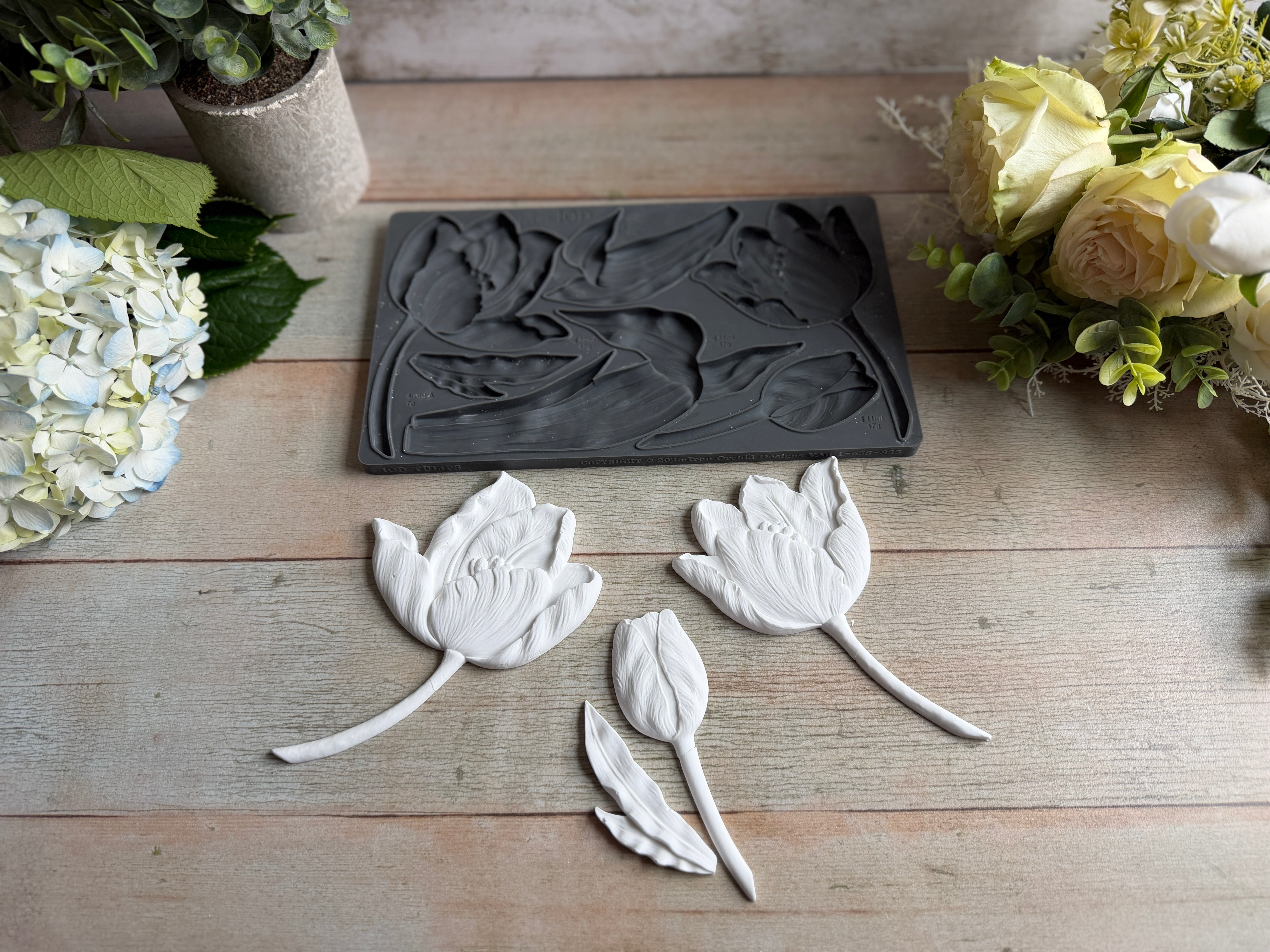 Tulips 6×10 Decor Moulds™