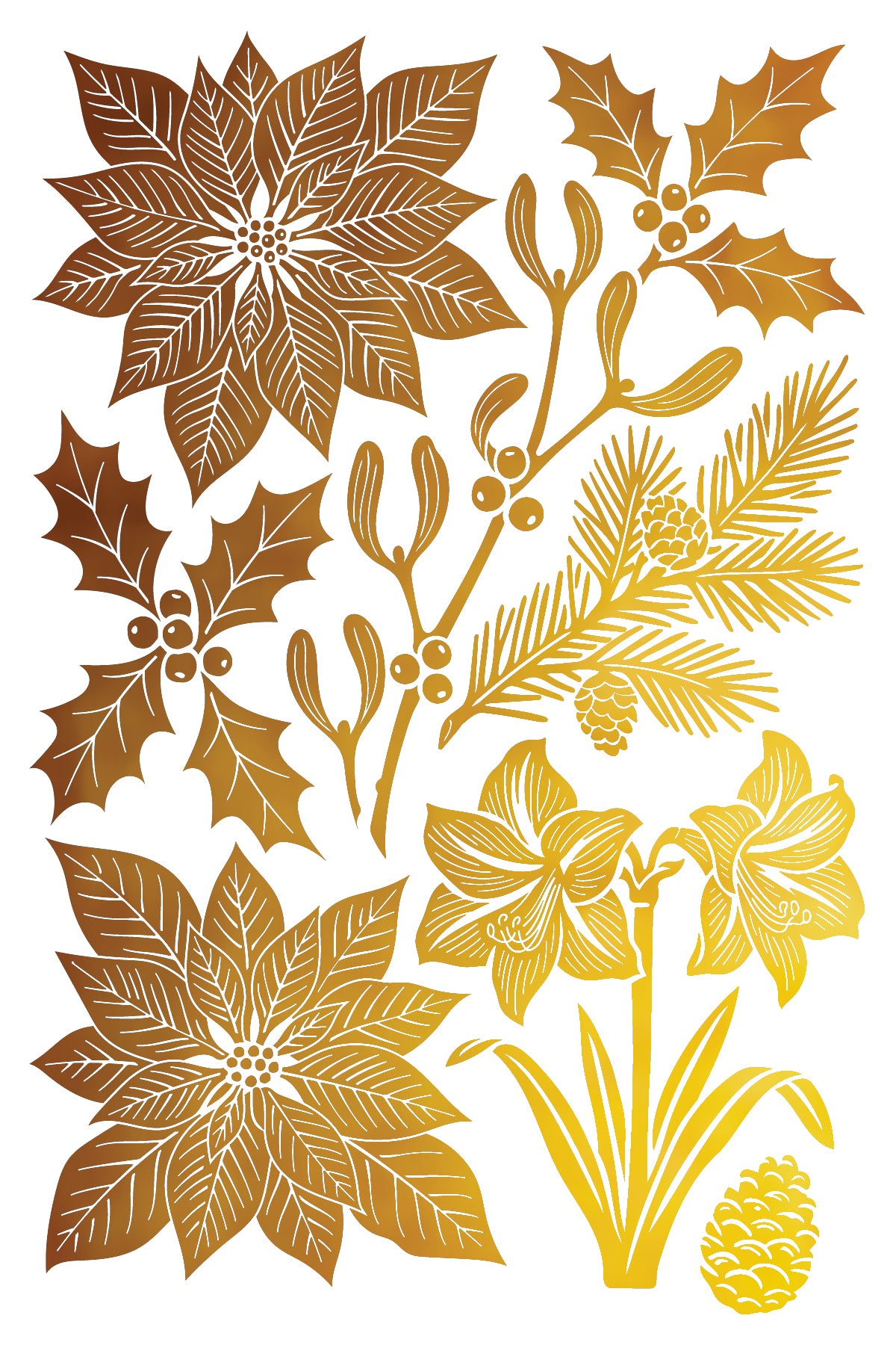 Angels Sing | IOD Gilded Foil Transfer | 8 Pages | 8"x12"