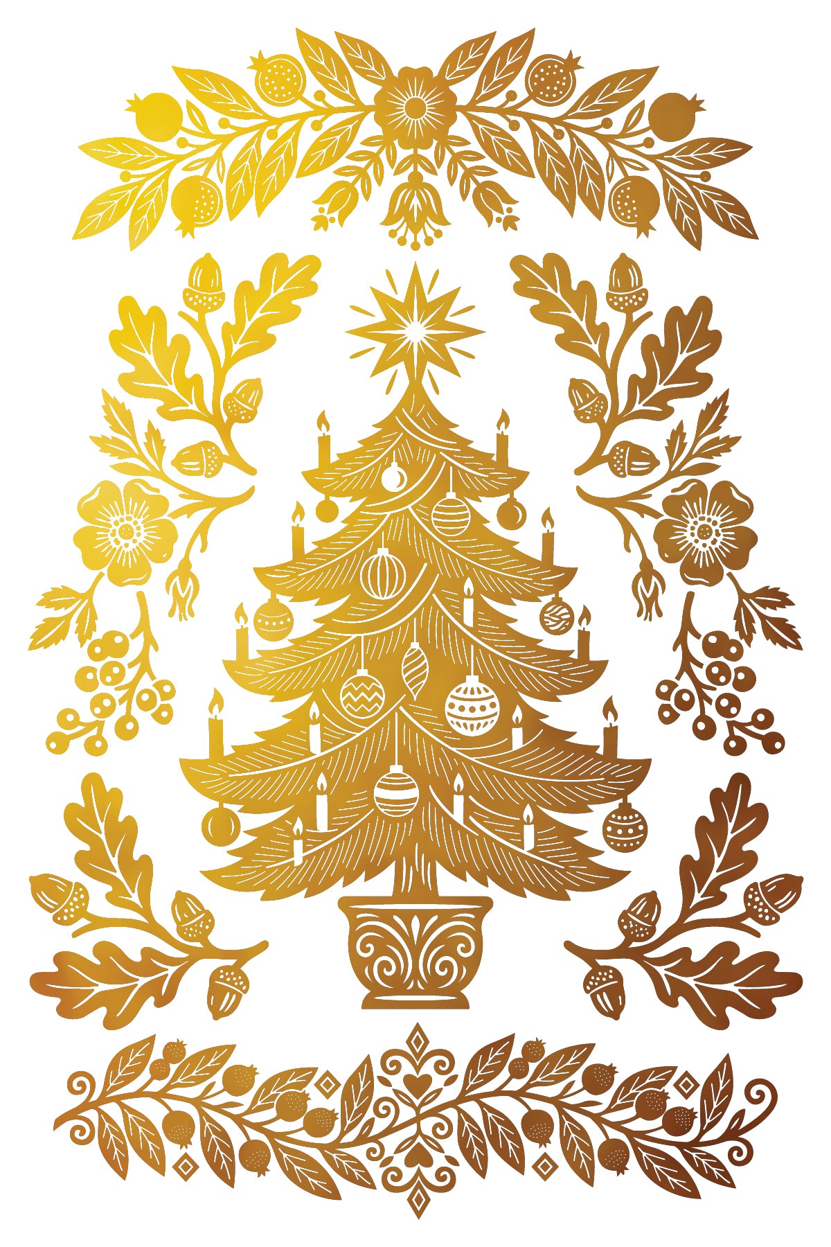 Angels Sing | IOD Gilded Foil Transfer | 8 Pages | 8"x12"