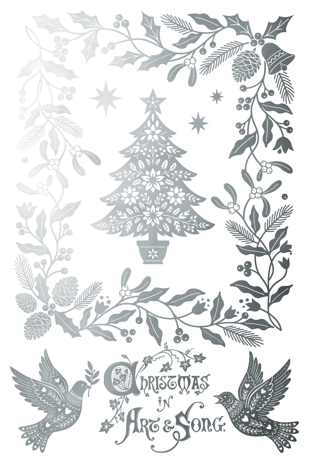 Angels Sing | IOD Gilded Foil Transfer | 8 Pages | 8"x12"