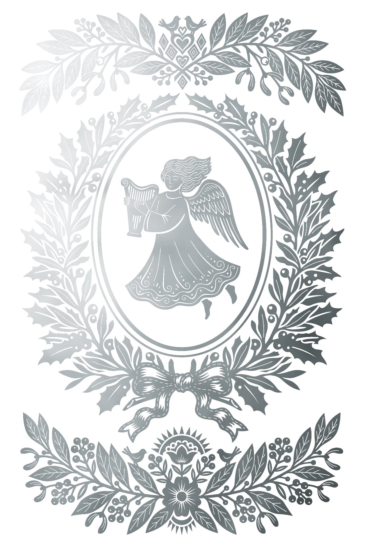 Angels Sing | IOD Gilded Foil Transfer | 8 Pages | 8"x12"