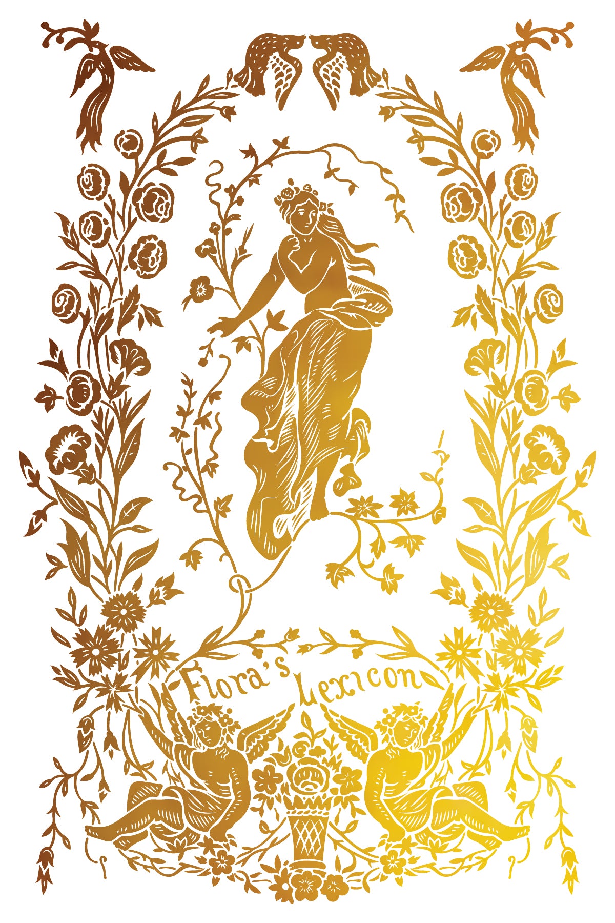 Athenæum | IOD Gilded Foil Transfer | 8 Pages | 8"x12"