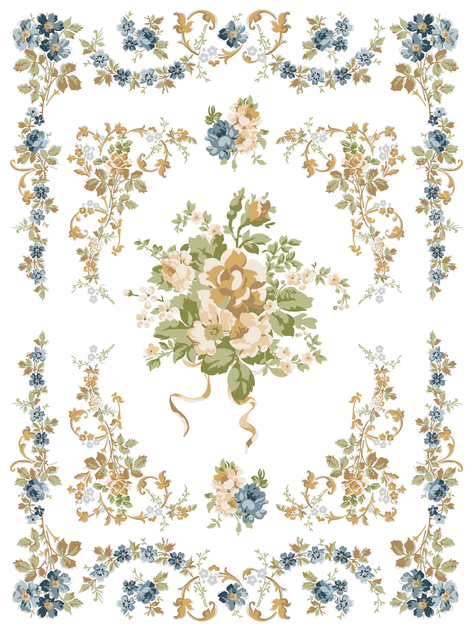 Alfred Peats & Co. | IOD Paint Inlay | 8 Pages | 12"x16"