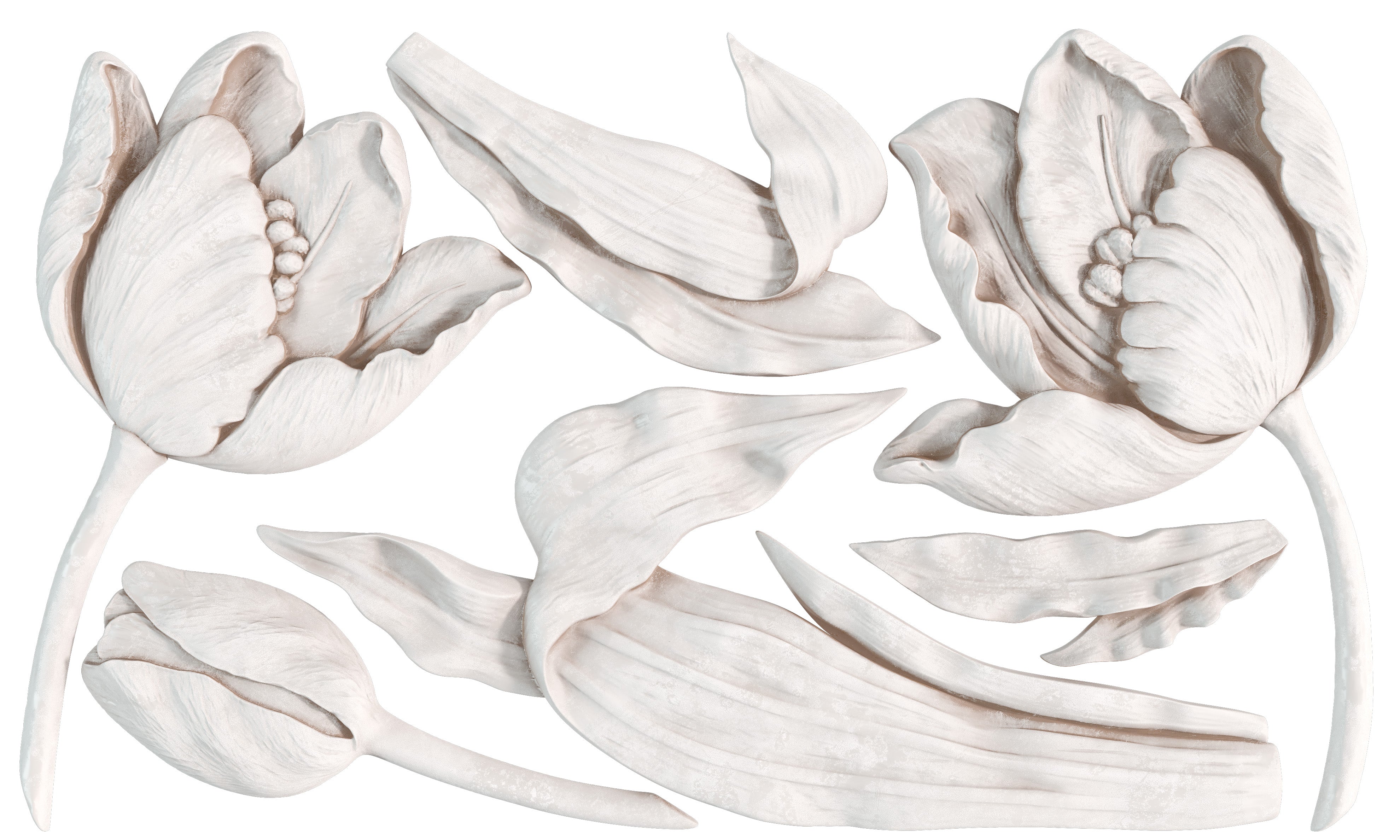 Tulips 6×10 Decor Moulds™