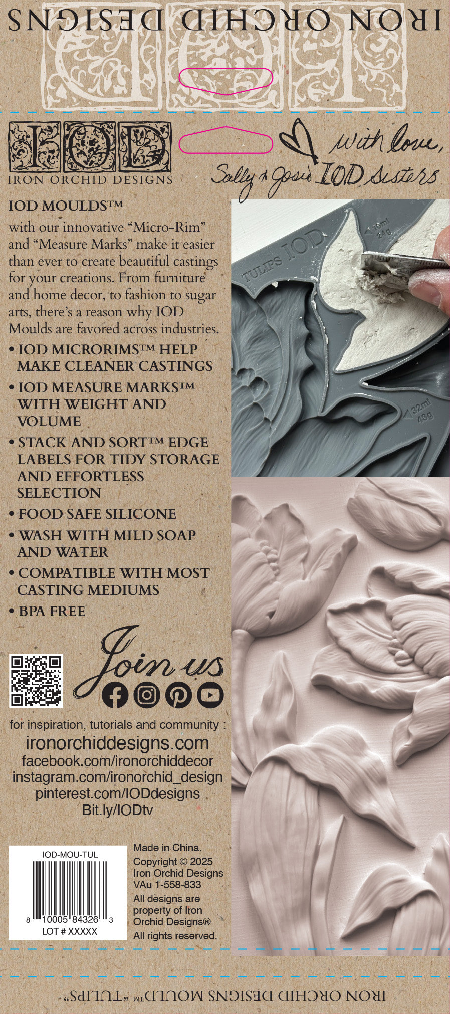 Tulips 6×10 Decor Moulds™