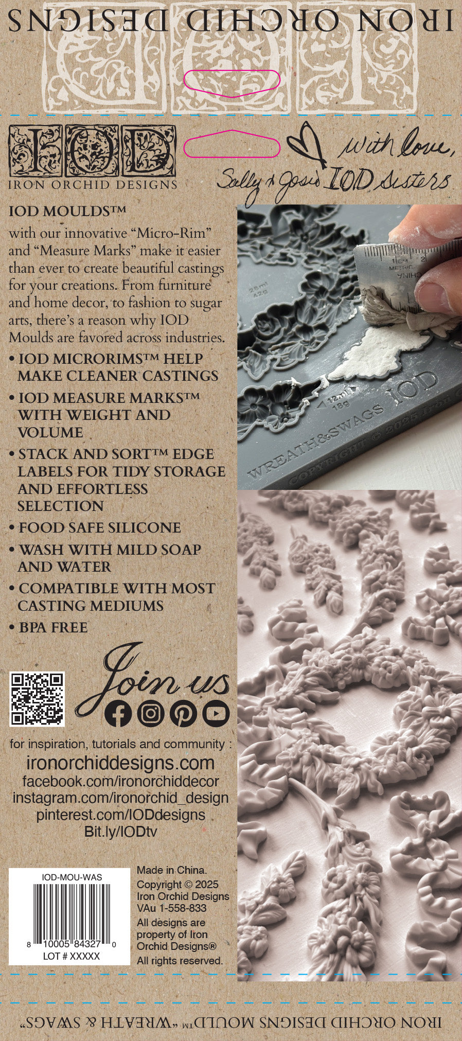 Wreath & Swags 6×10 Decor Moulds™