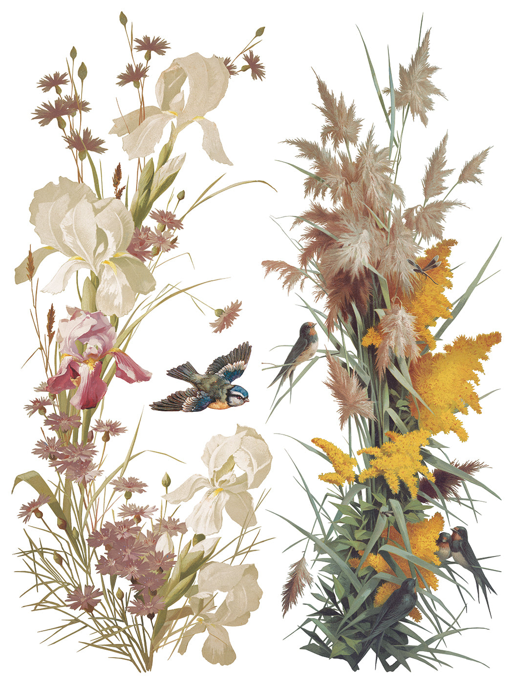 Flowers by the Poets | IOD Transfer | 8 Pages | 12"x16"