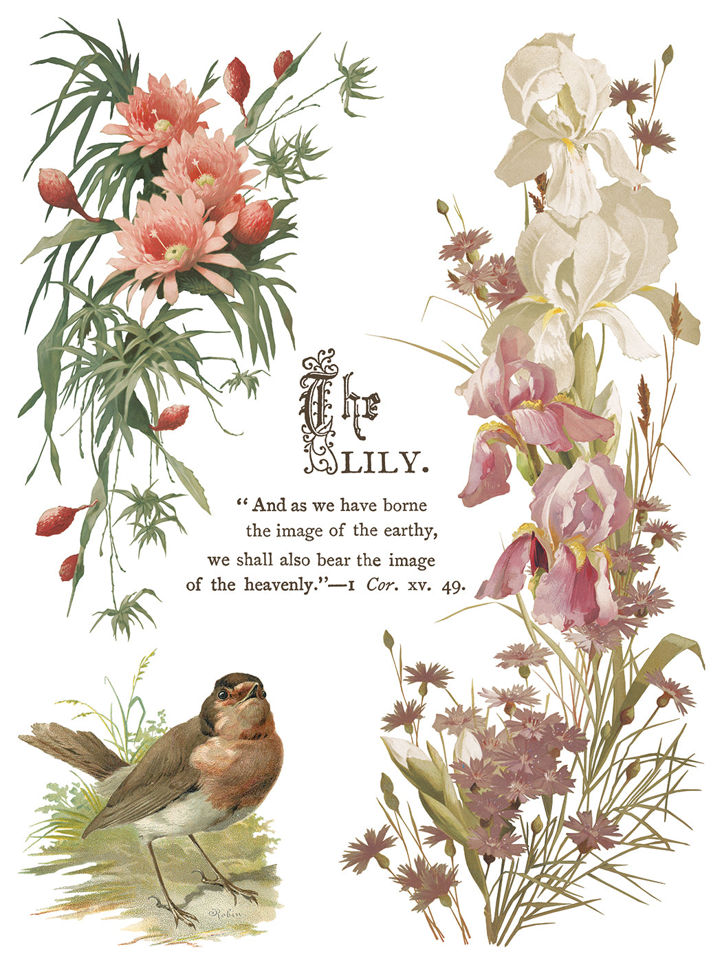Flowers by the Poets | IOD Transfer | 8 Pages | 12"x16"