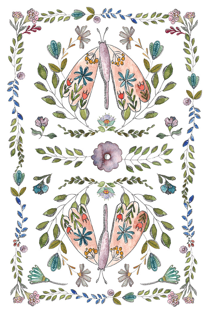 Fern Fables | IOD Transfer | 8 Pages | 8"x12"