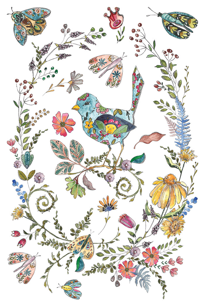 Fern Fables | IOD Transfer | 8 Pages | 8"x12"