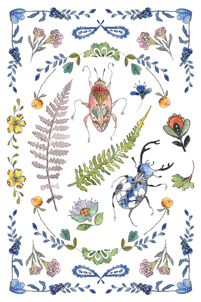 Fern Fables | IOD Transfer | 8 Pages | 8"x12"