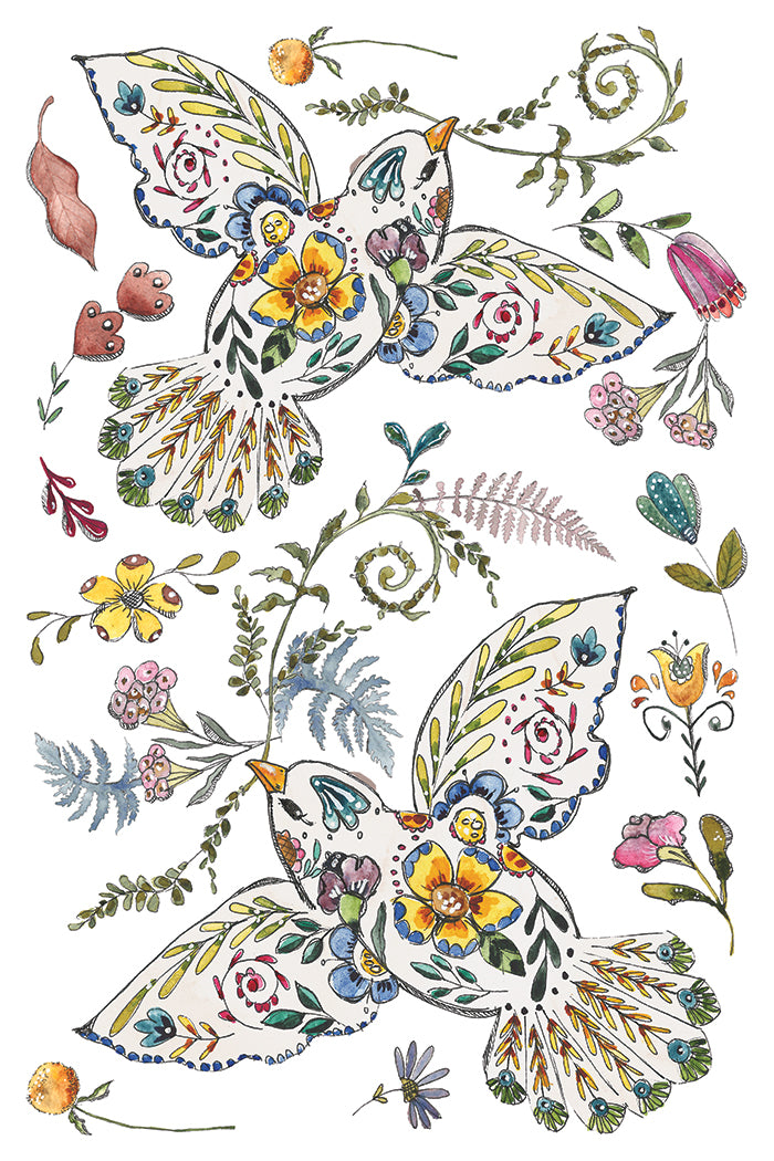 Fern Fables | IOD Transfer | 8 Pages | 8"x12"