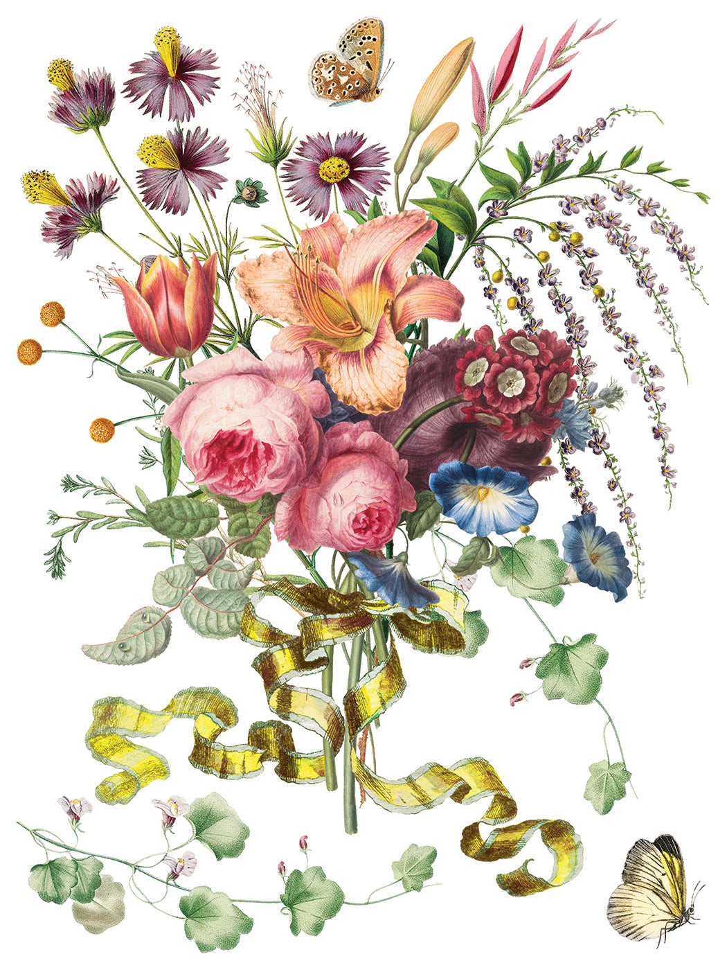 Marché des Fleurs | IOD Transfer | 8 Pages | 12"x16"