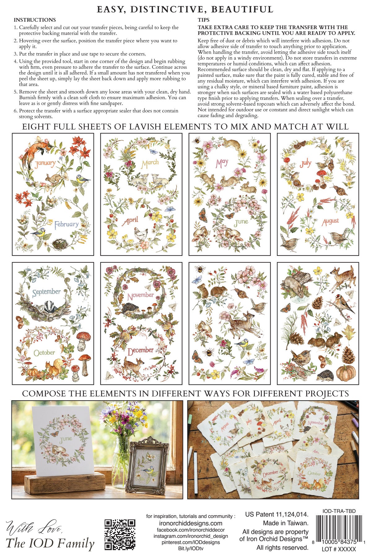 The Bramblewood Diaries 8x12 IOD Transfer