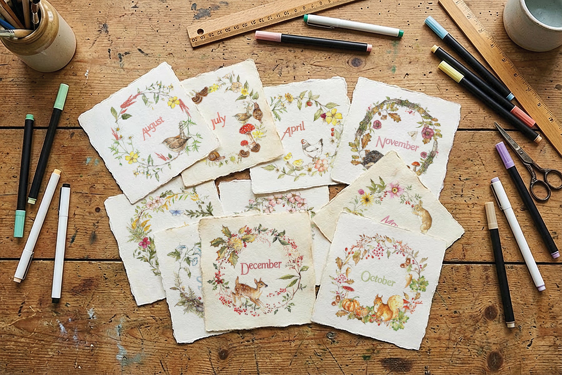 The Bramblewood Diaries 8x12 IOD Transfer