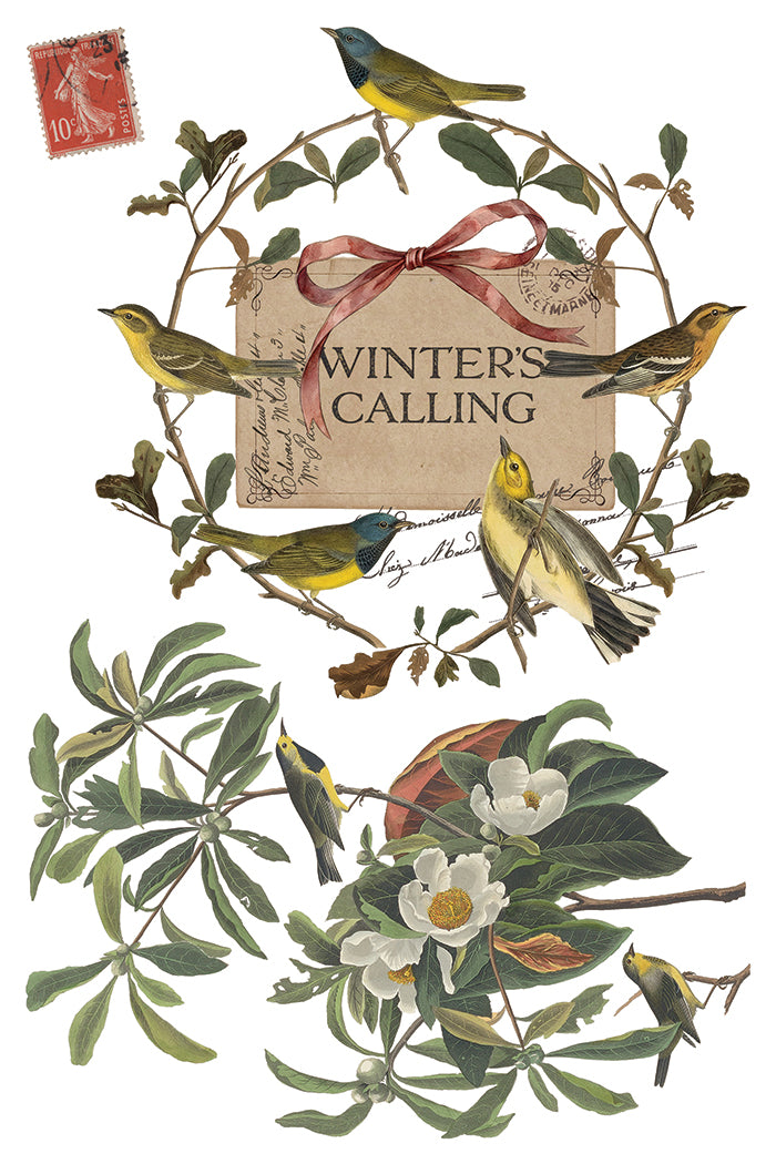 Winter's Calling 8x12 IOD Transfer