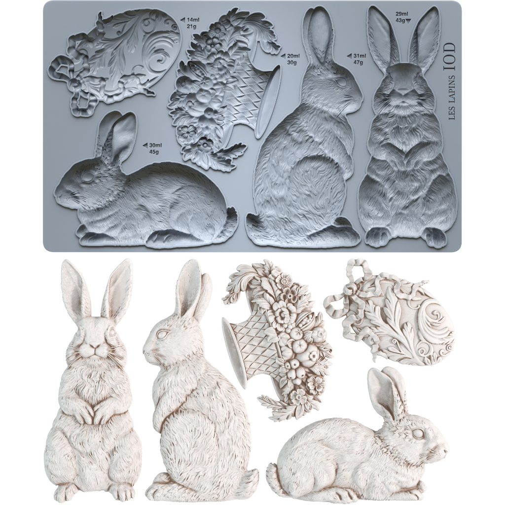 Les Lapins 6×10 Decor Moulds™