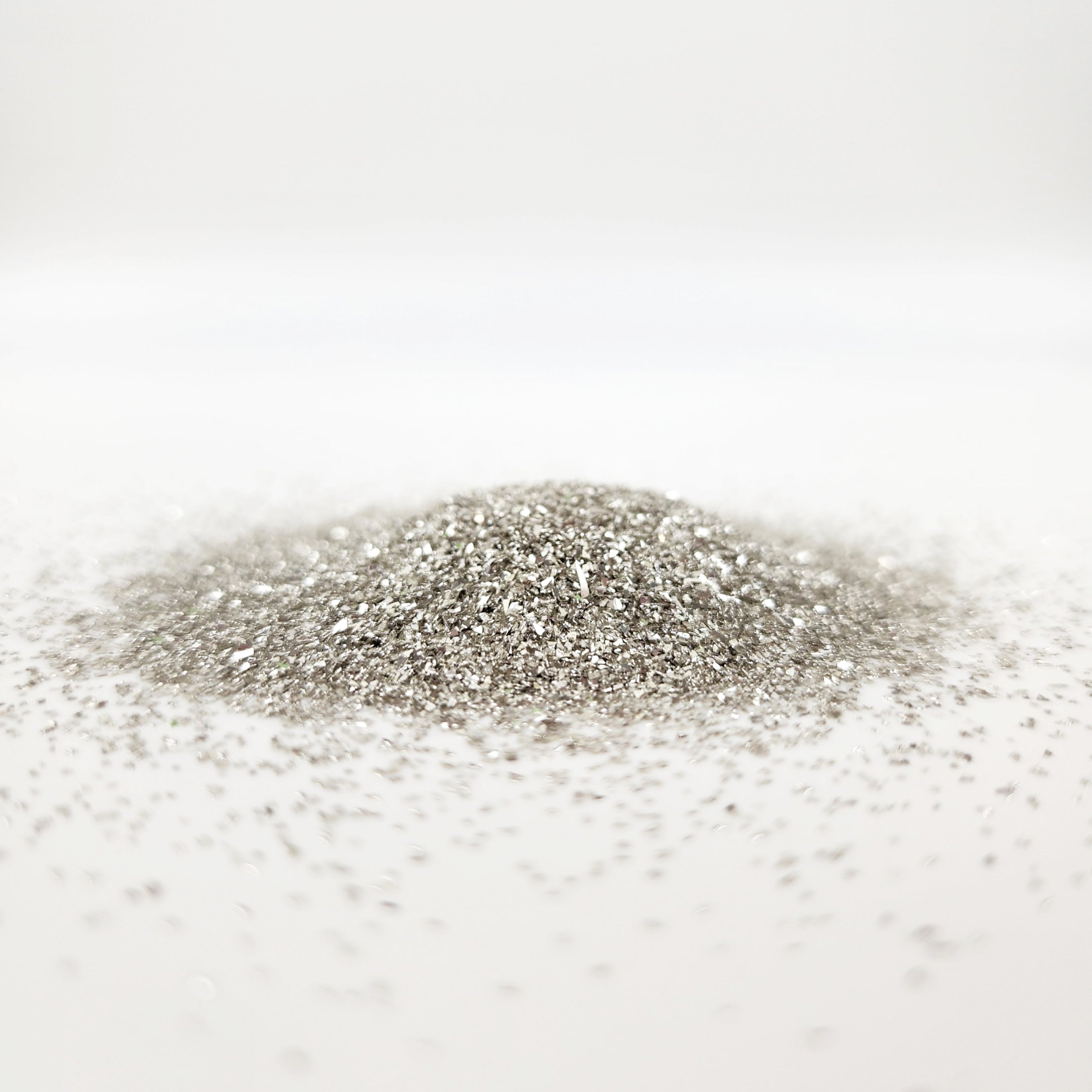 Pure Silver - German Glass Glitter