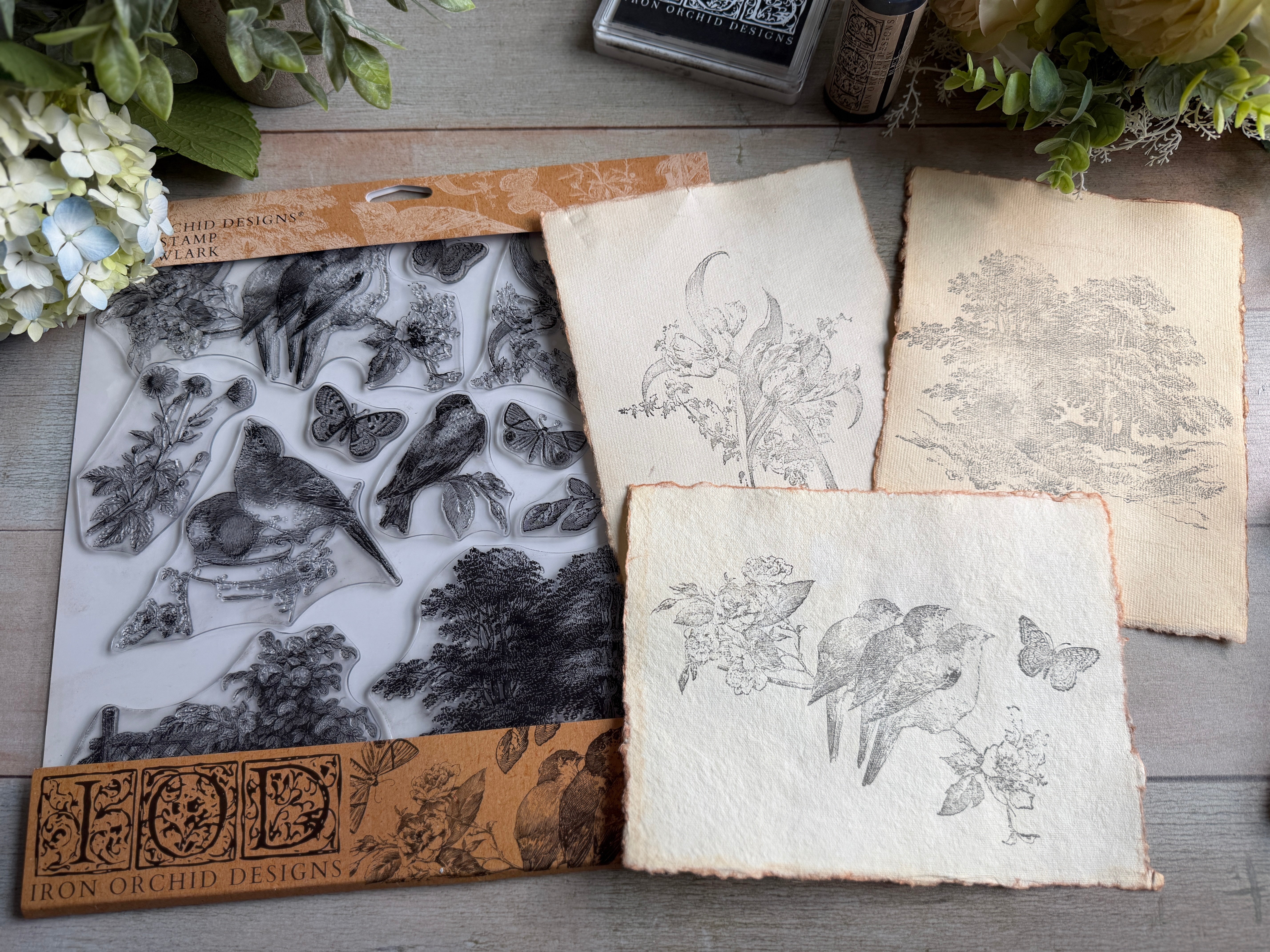 Meadowlark 12x12 IOD Stamp™