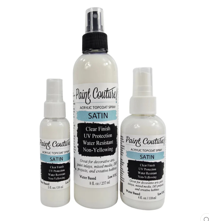 Satin | Clear Acrylic Spray by Paint Couture