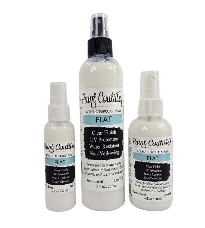 Flat | Clear Acrylic Spray by Paint Couture