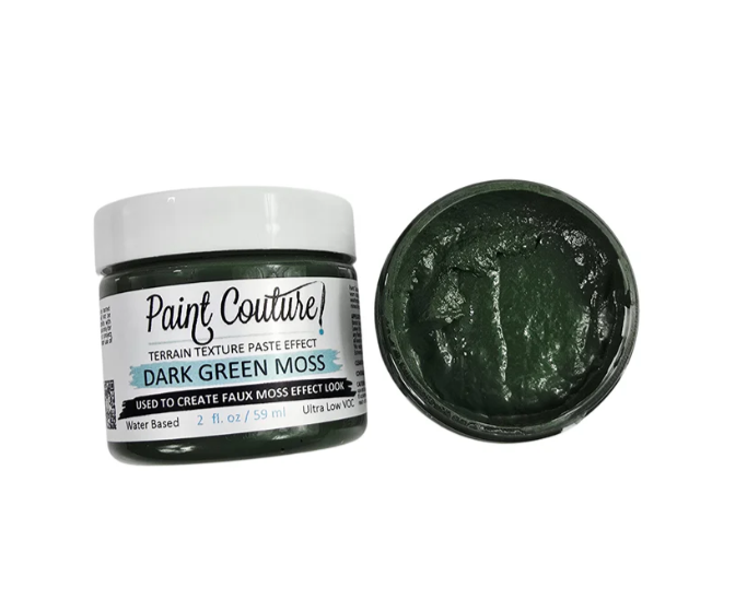 Dark Green Moss - Terrain Texture Paste Effect by Paint Couture