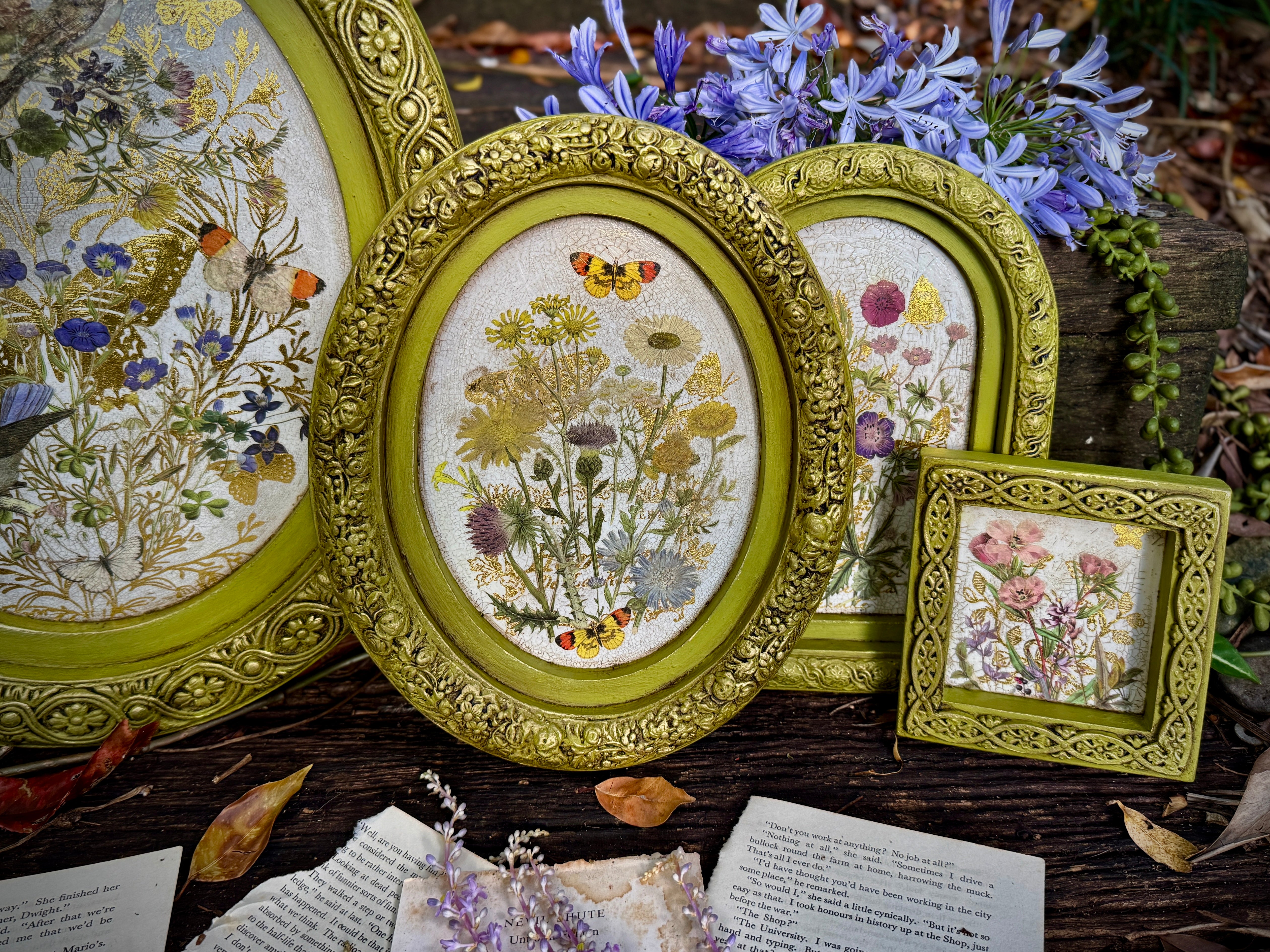 Flora Greca 8x12 IOD Transfer