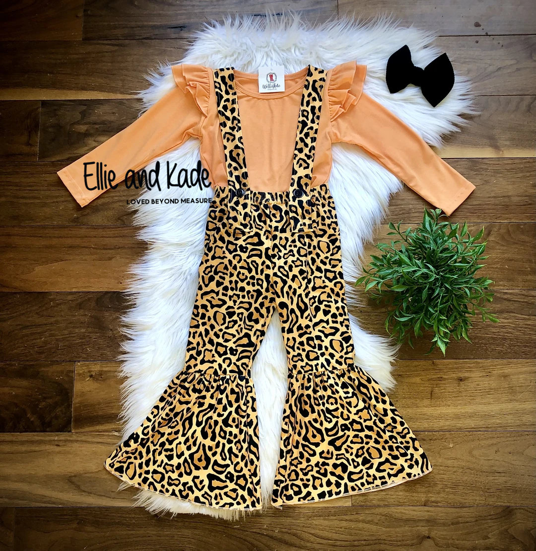 Luxe Leopard Suspender Set by Wellie Kate