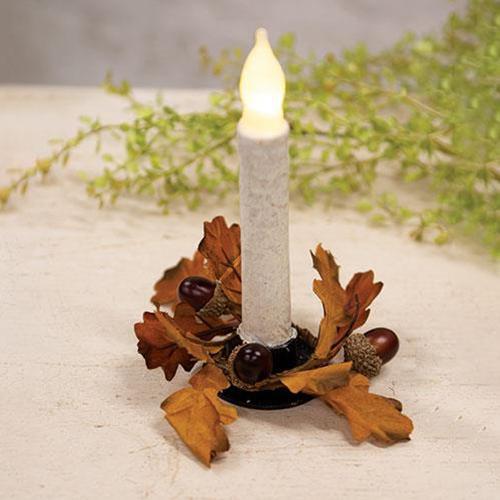 Oak & Acorn Candle Ring, 1.5"