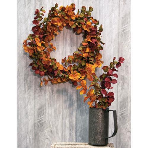 Fall Eucalyptus Wreath, 22"