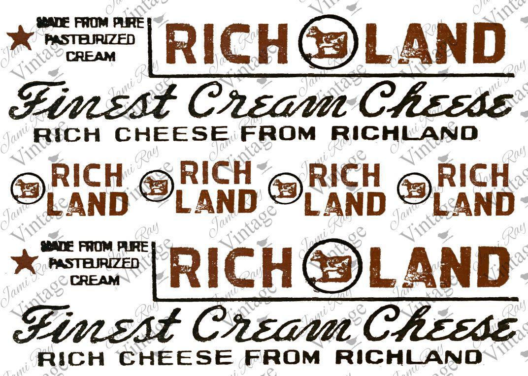 Rich Land Label | JRV A4 Rice Paper